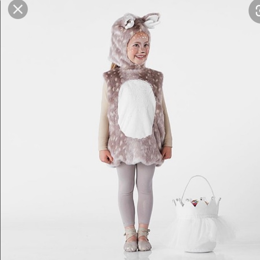 LIKE NEW! Pottery Barn Kids Deer Costume